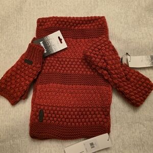 Kensie Red Accessories Set